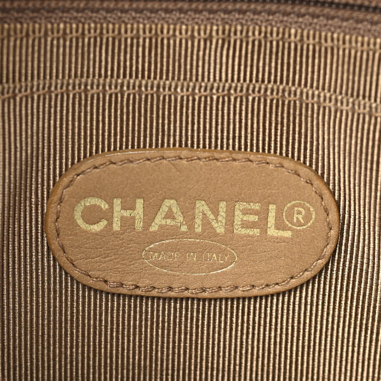 Chanel Caviar Vanity Shoulder Bag Beige 6 of 11