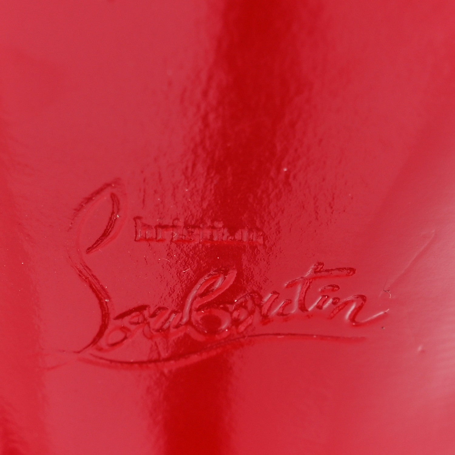 Christian Louboutin Patent Psychic Loubi Queen Alta 150 Platform Sandals 38 Fuxia 7 of 7