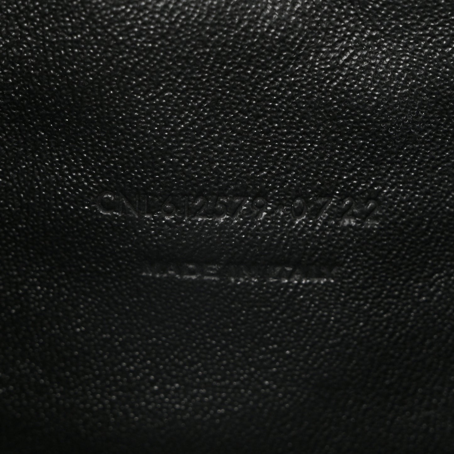 Grain De Poudre Matelasse Monogram Mini Lou Camera Bag Black