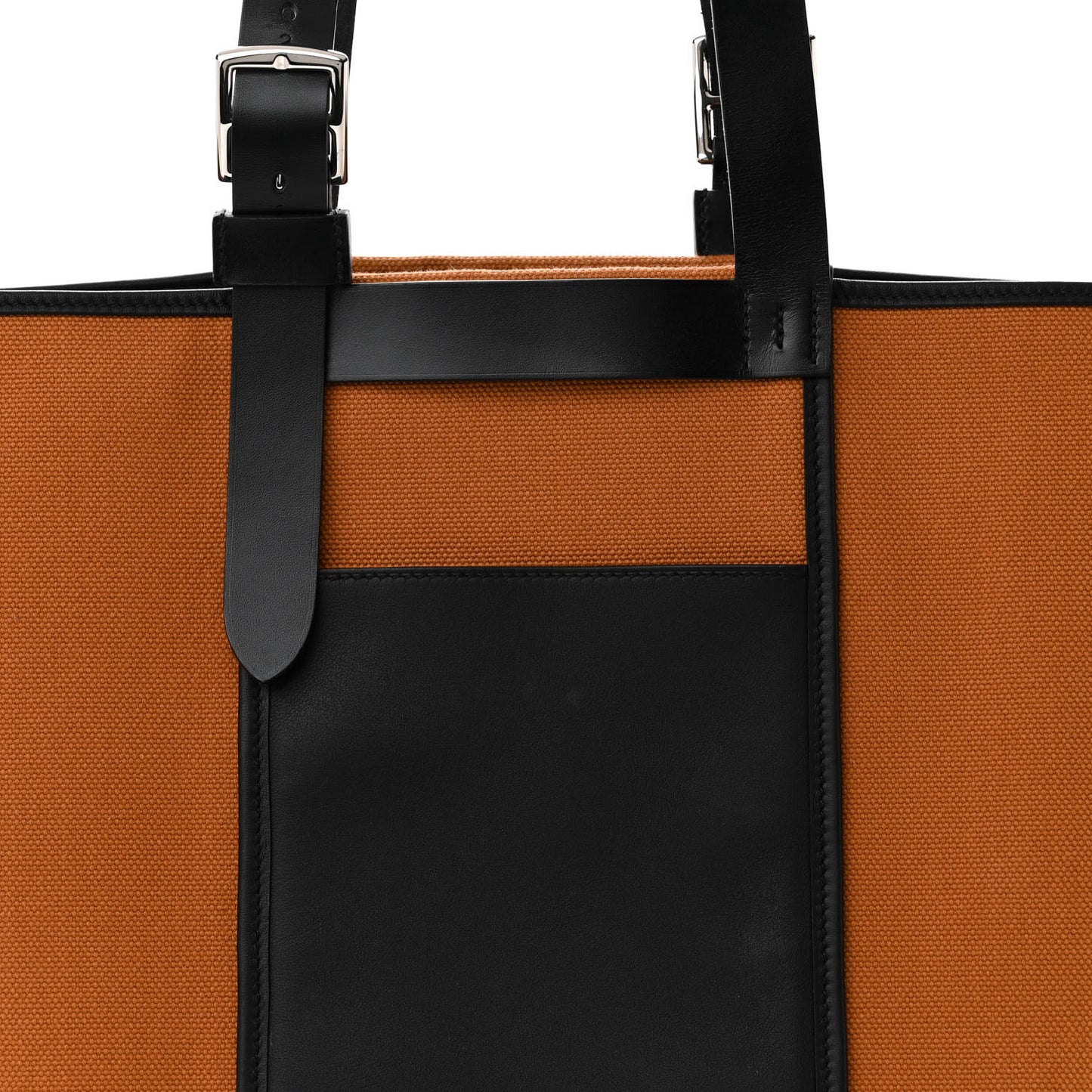 H Canvas Vache Hunter Swift Etriviere Pocket 27 Bag Gold Black