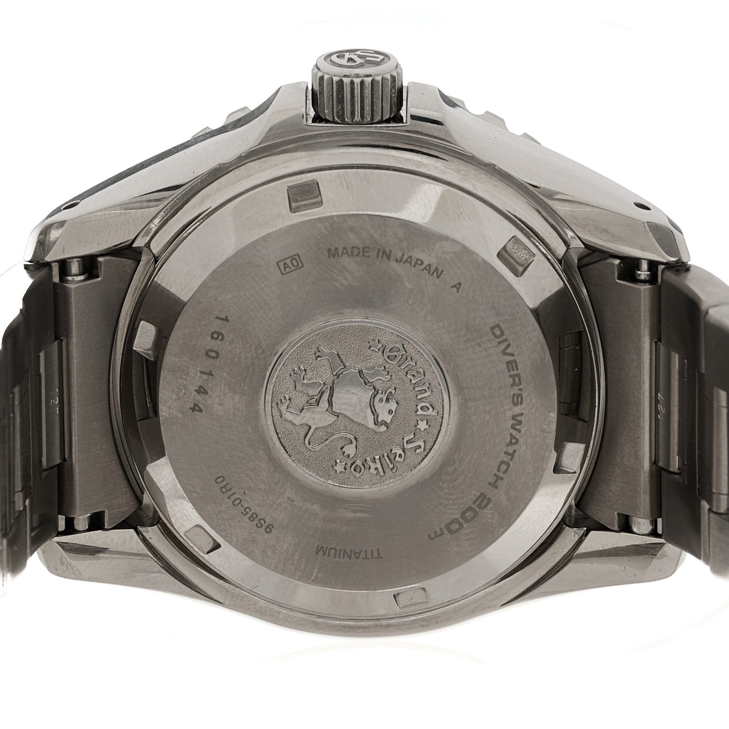 Titanium 43.8mm Sport Collection Automatic Watch Black SBGH291