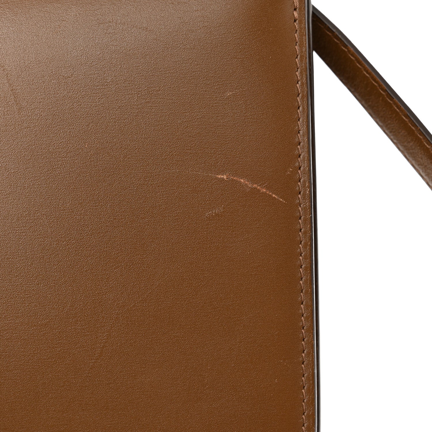 Celine Smooth Calfskin Medium Classic Box Flap Bag Camel 15 of 18