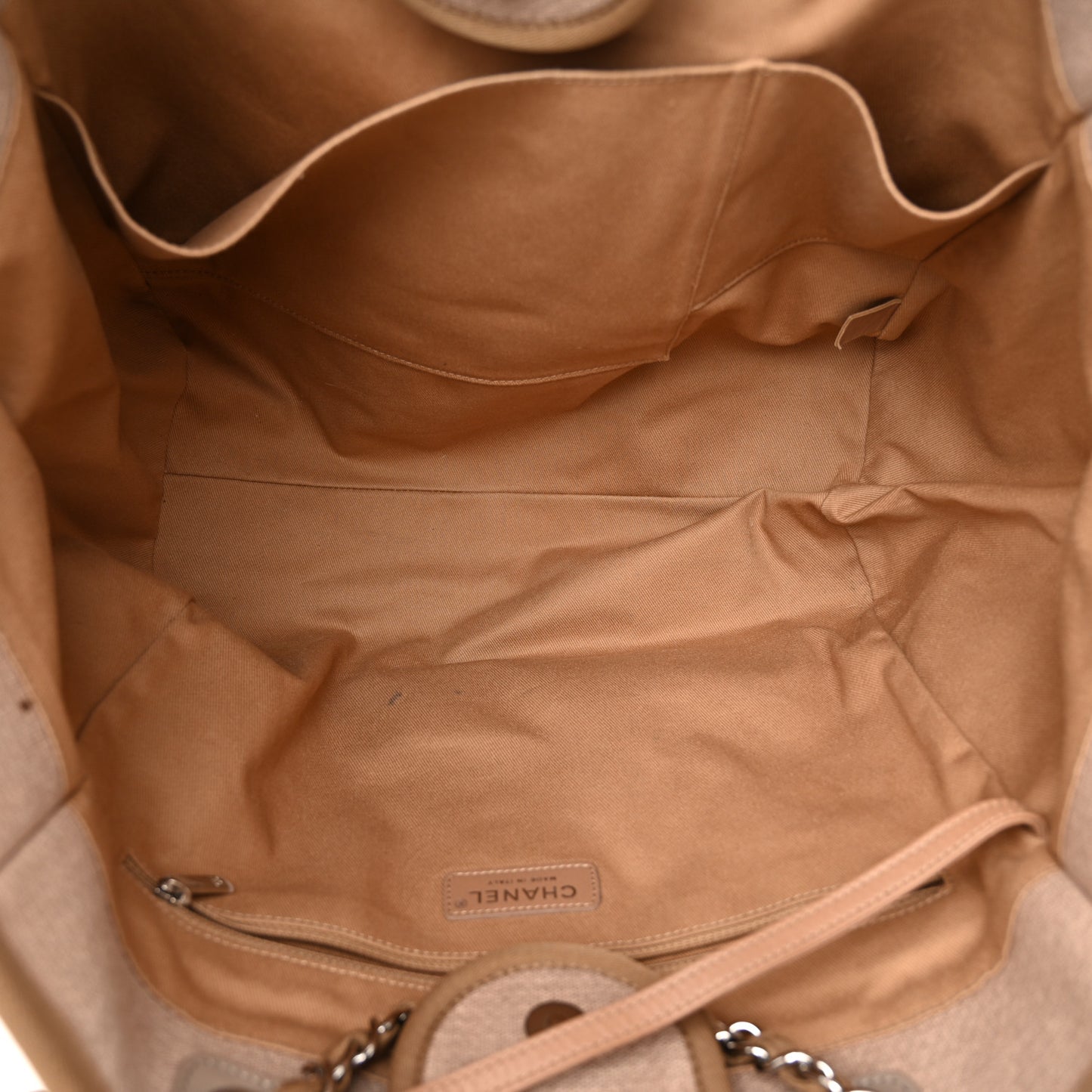 Canvas Medium Deauville Tote Ecru