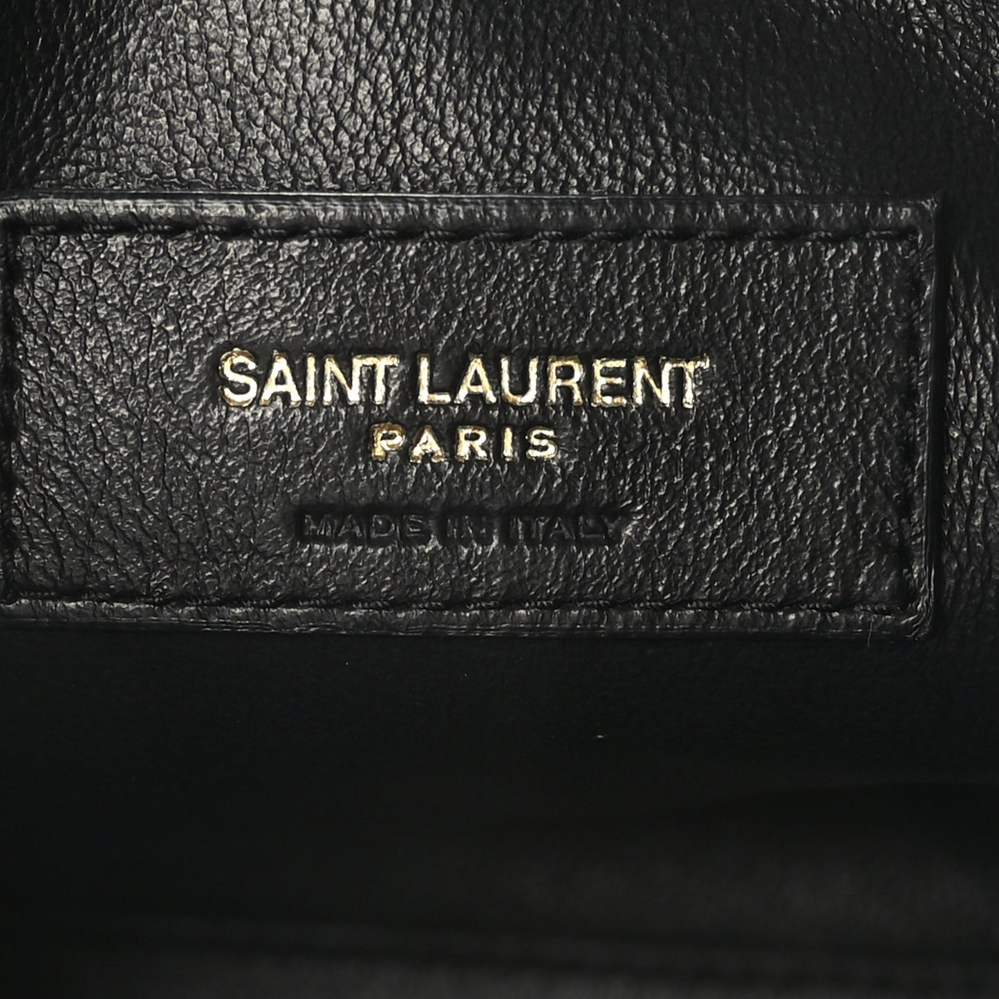 Calfskin Crocodile Embossed Paris Mini Toy Shopper Tote Black