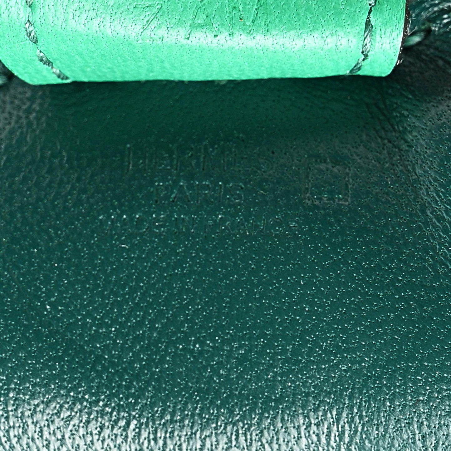 Milo Lambskin Matte Alligator Touch Grigri Rodeo Horse Bag Charm PM Malachite Menthe Bleu Brume Vert Jade