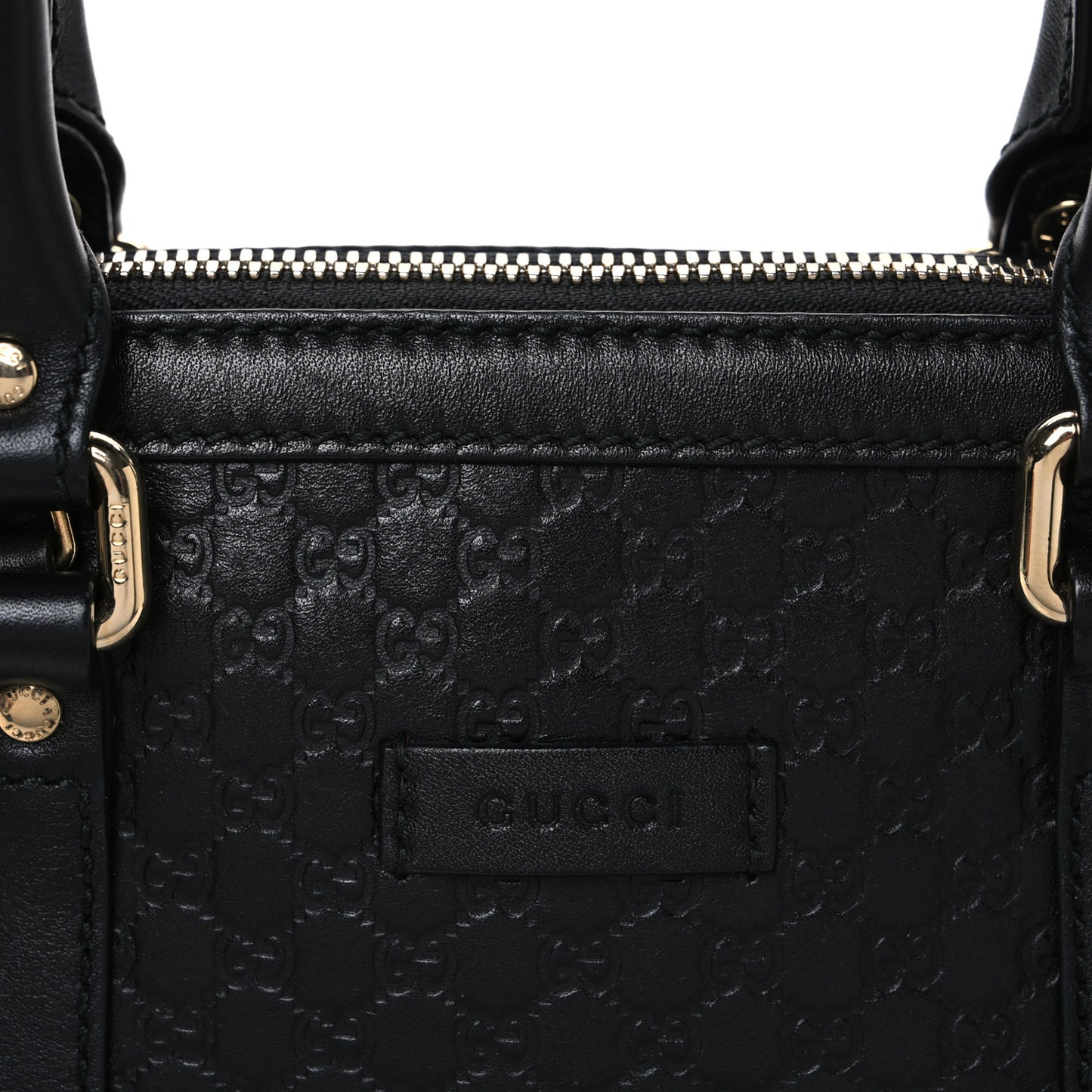Microguccissima Mini Dome Bag Black