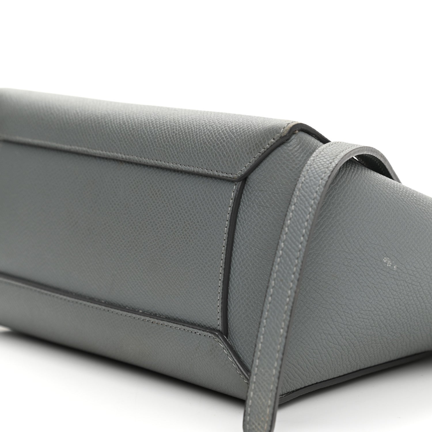 Celine Grained Calfskin Nano Belt Bag Grey 10 of 13