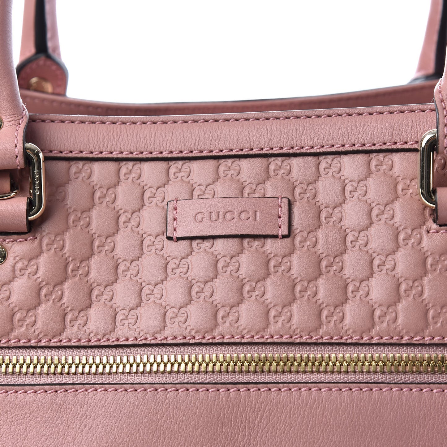 Soft Microguccissima Medium Tote Soft Pink