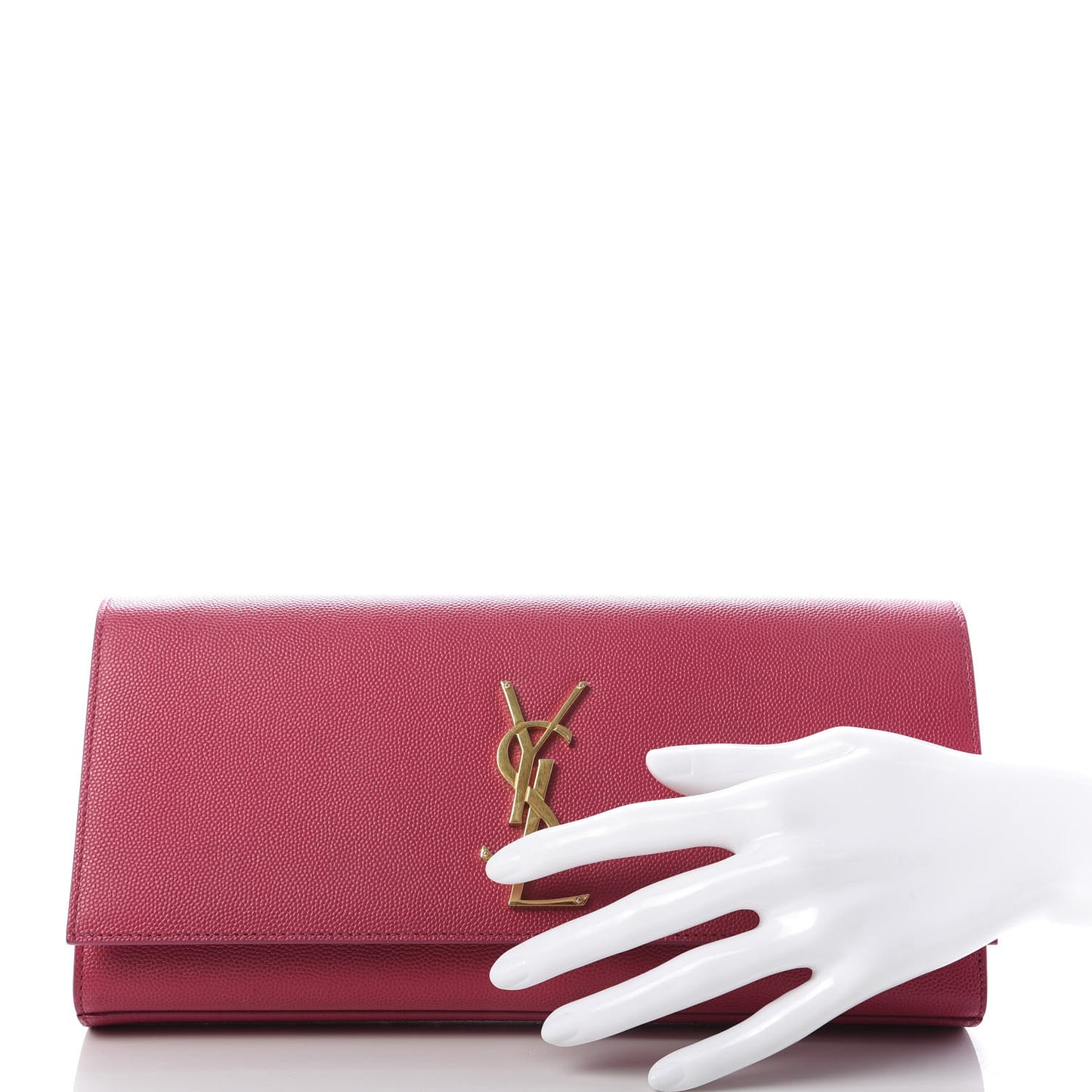 Grain De Poudre Classic Monogram Cassandre Clutch Lipstick Fuchsia