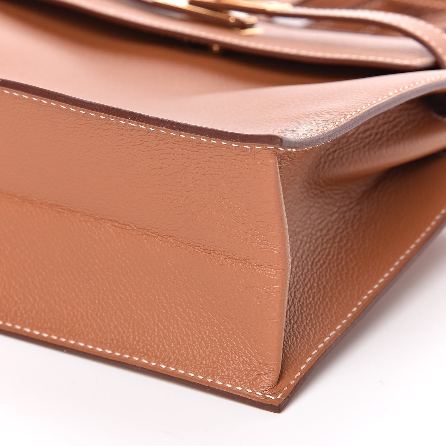 Hermes Evercolor Kelly Danse II Belt Bag Gold 9 of 11