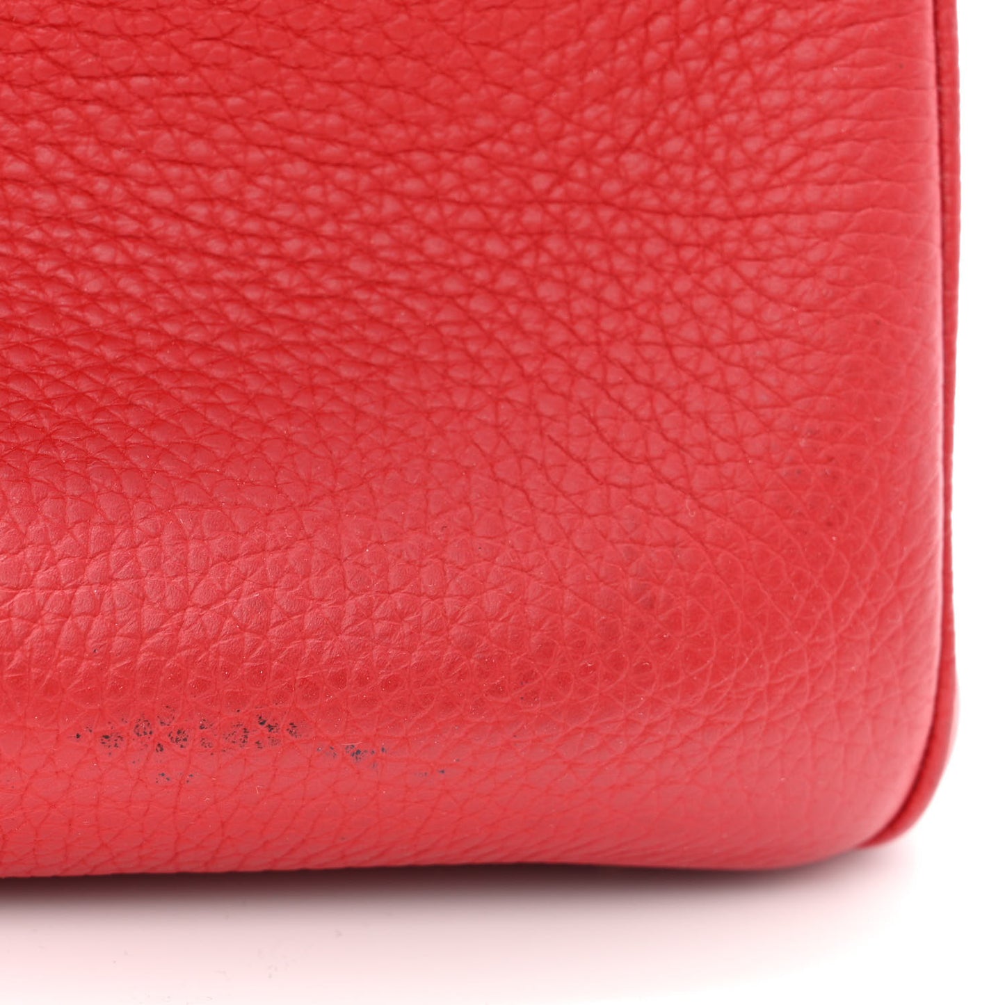 Smooth Calfskin Large Diorissimo Tote Red