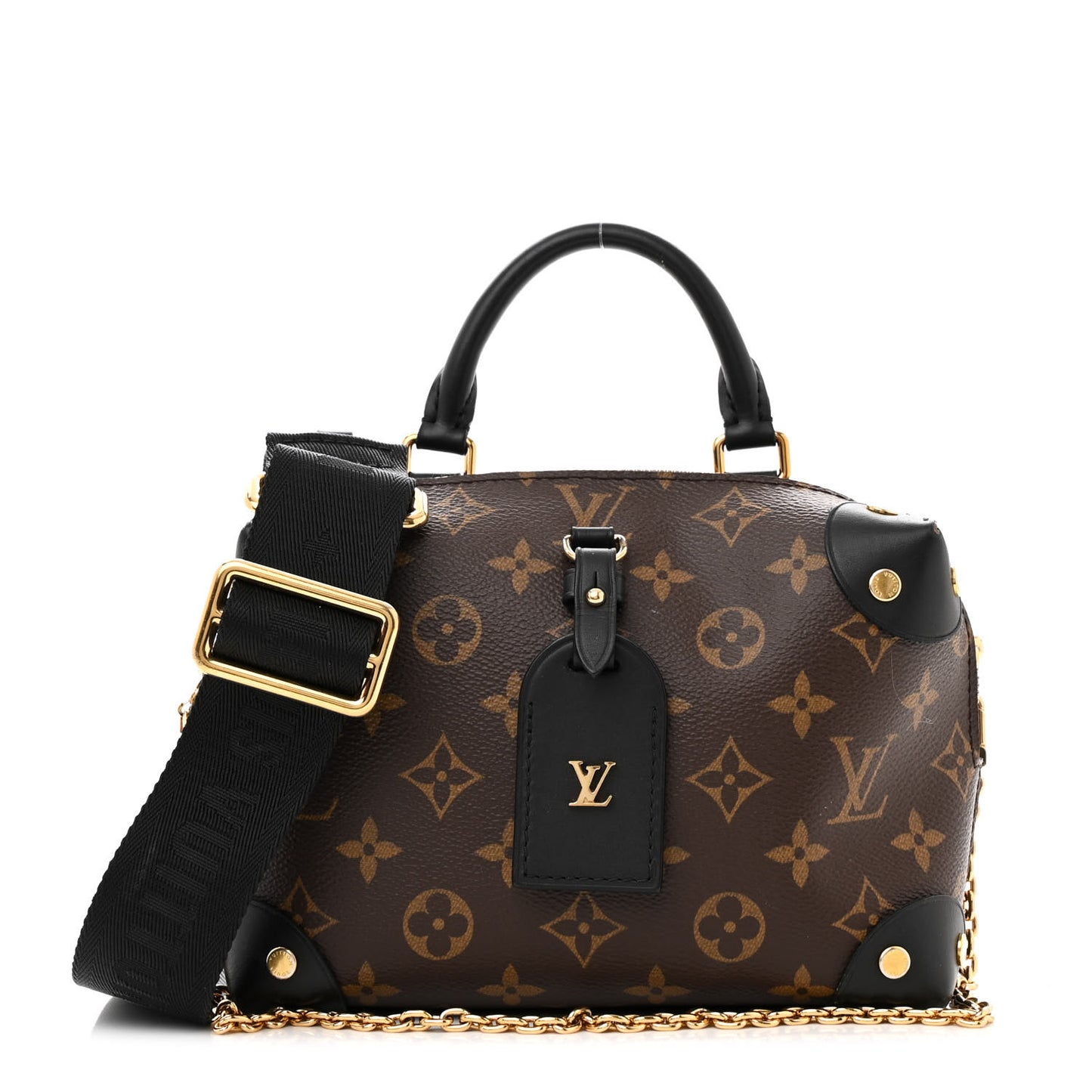 Monogram Petite Malle Souple Black