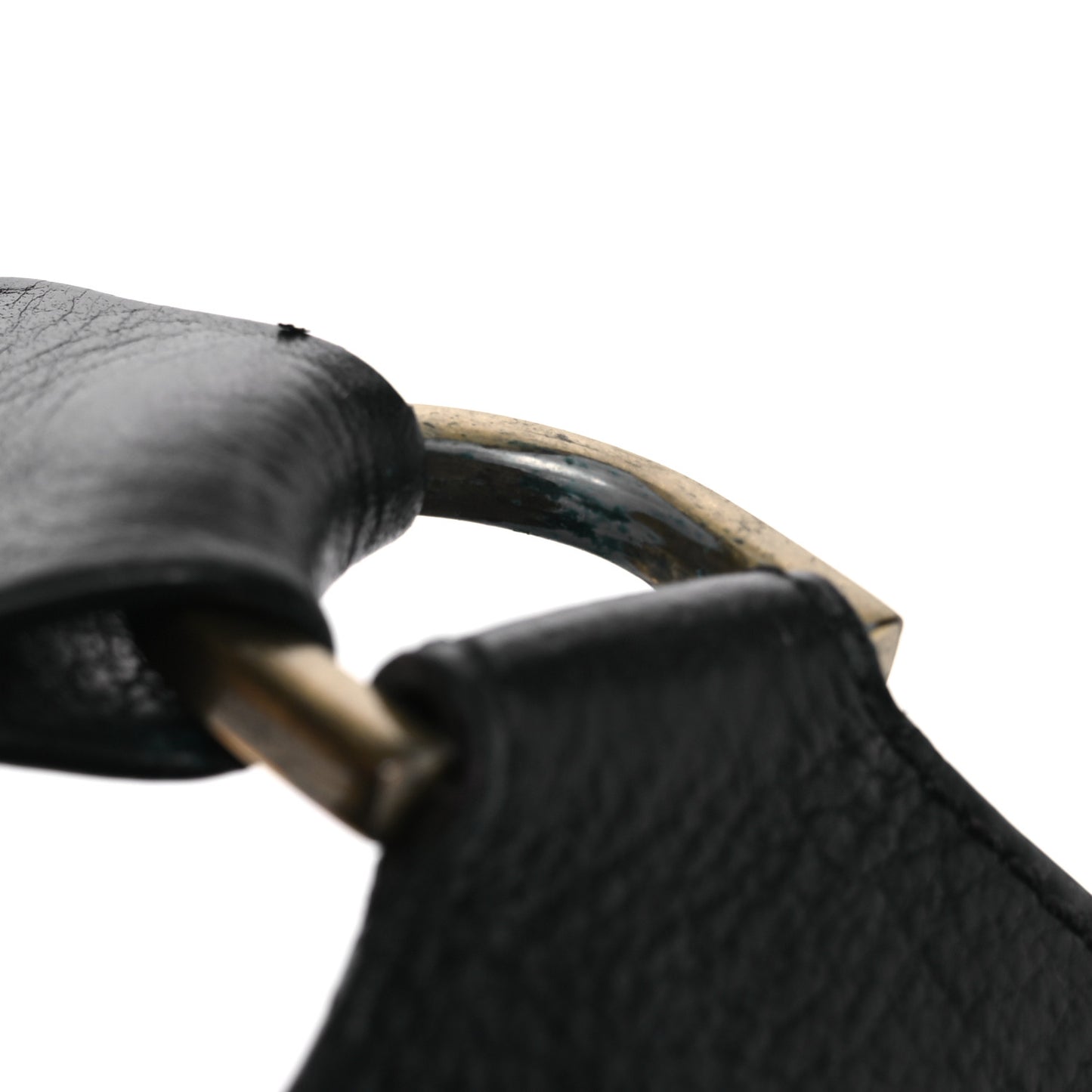 Natural Grain Calfskin Antony Messenger Crossbody Black