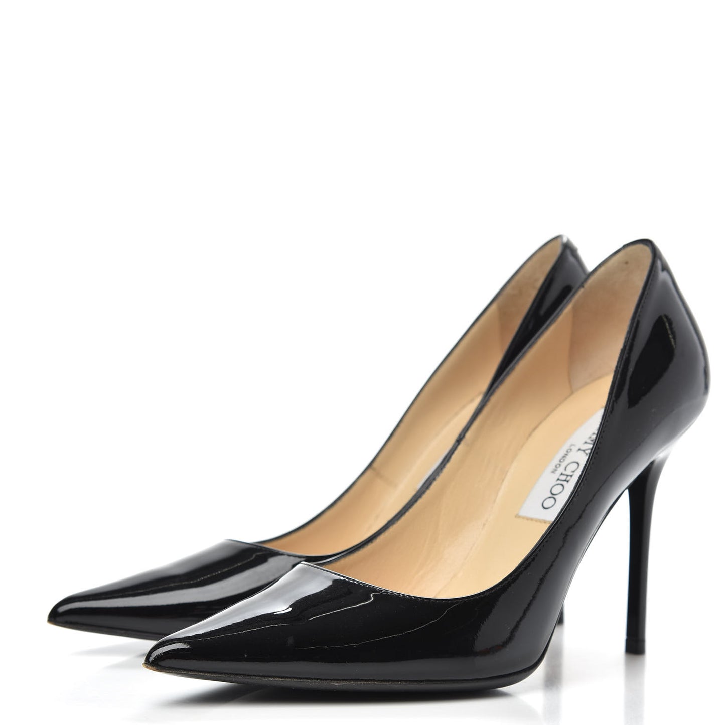 Patent Pointy Toe Abel Pumps 35.5 Black