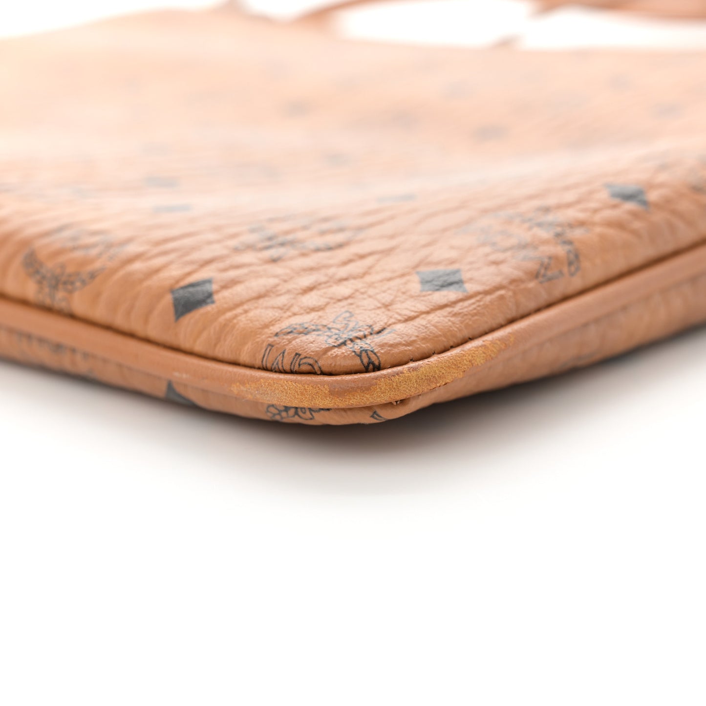 Visetos Medium Crossbody Pouch Cognac