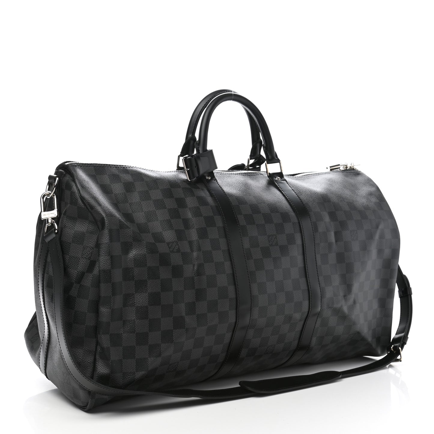 Damier Graphite Keepall Bandouliere 55