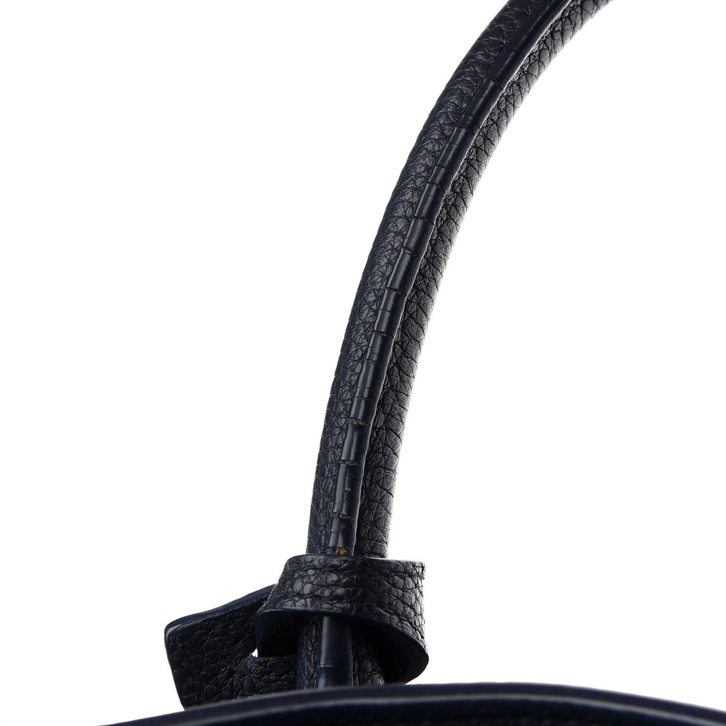 Grained Calfskin Small Supple Sac De Jour Navy