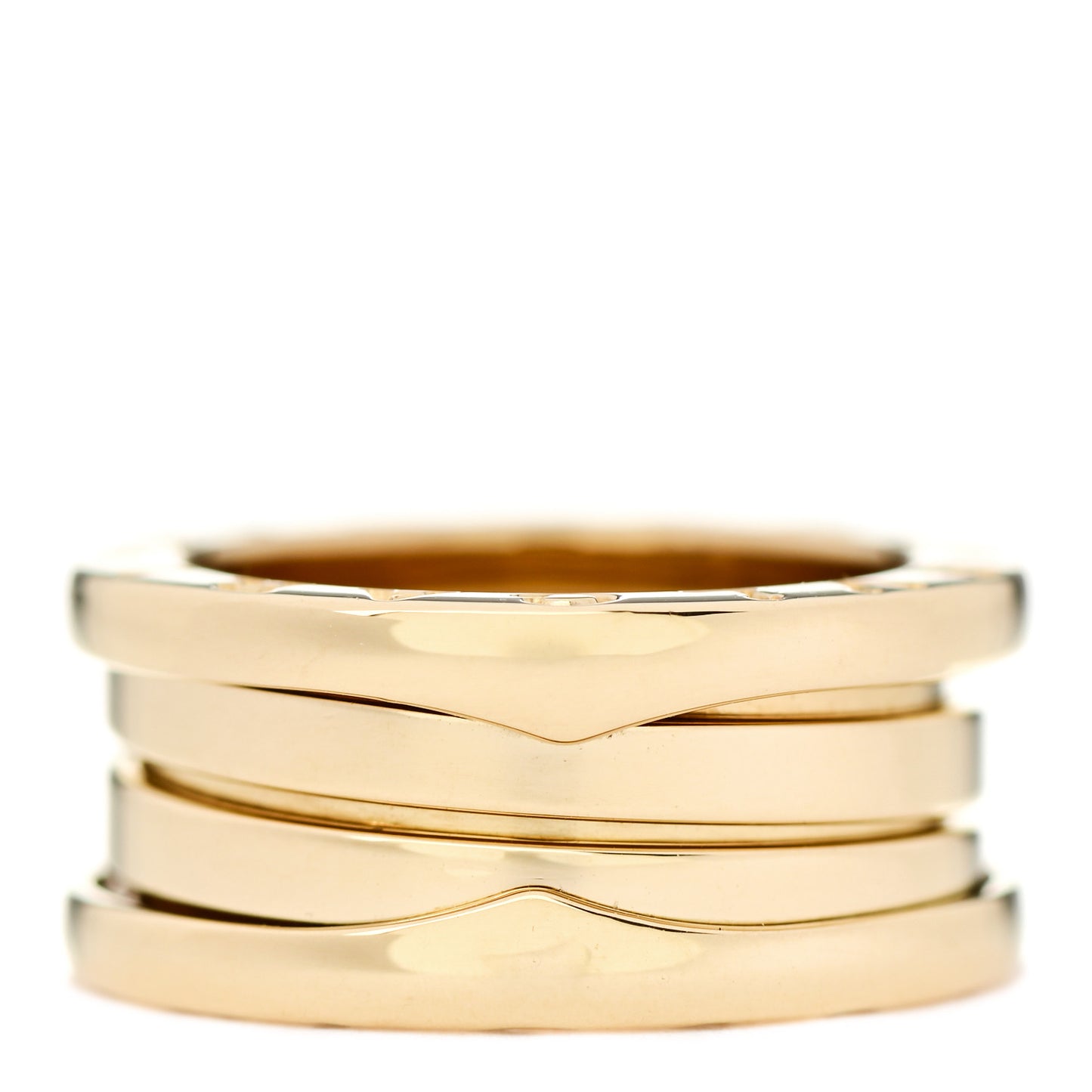 18K Yellow Gold B.Zero1 Three-Band Ring 47 4