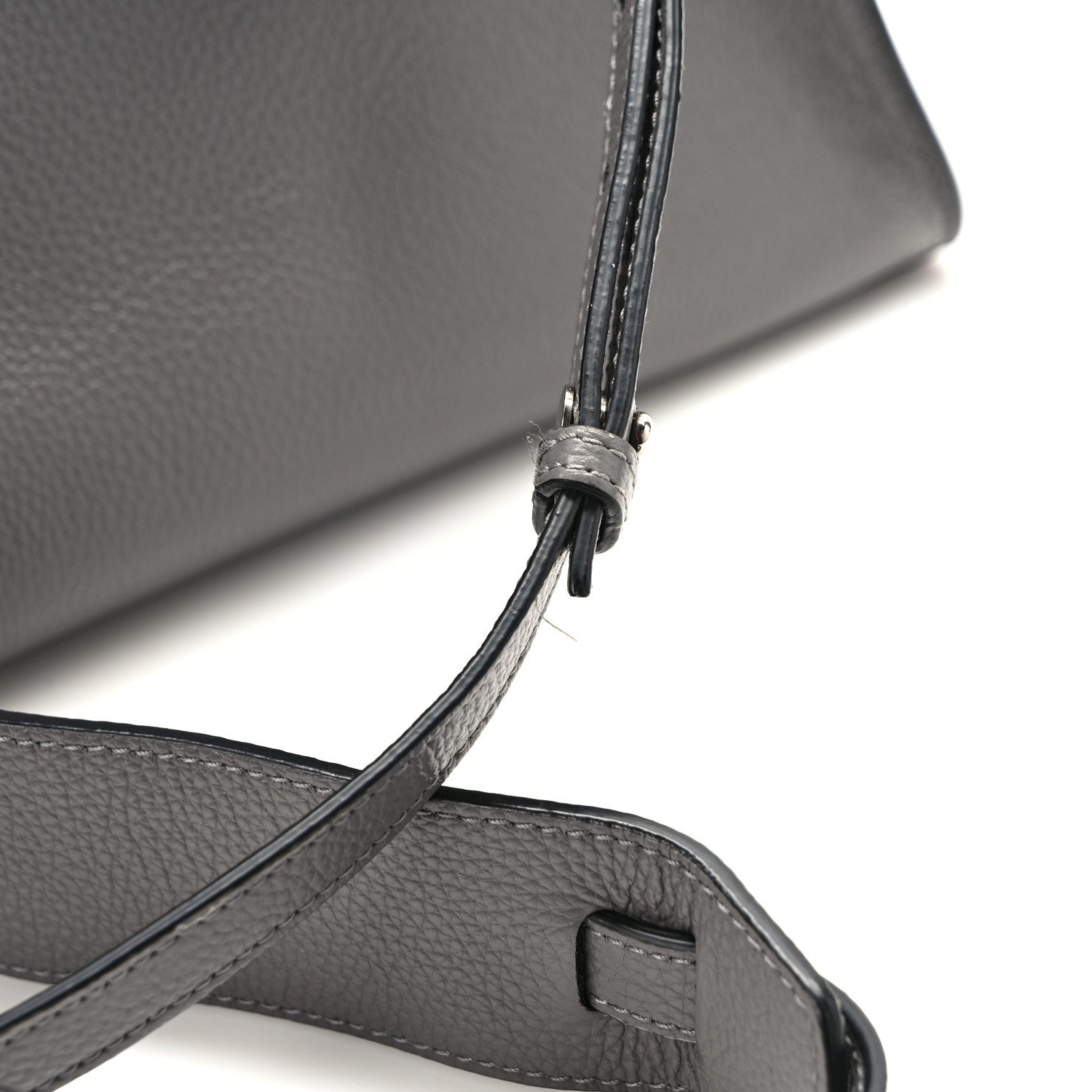 Balenciaga Grained Calfskin Neo Classic Silver Hardware S City Dark Grey 13 of 13