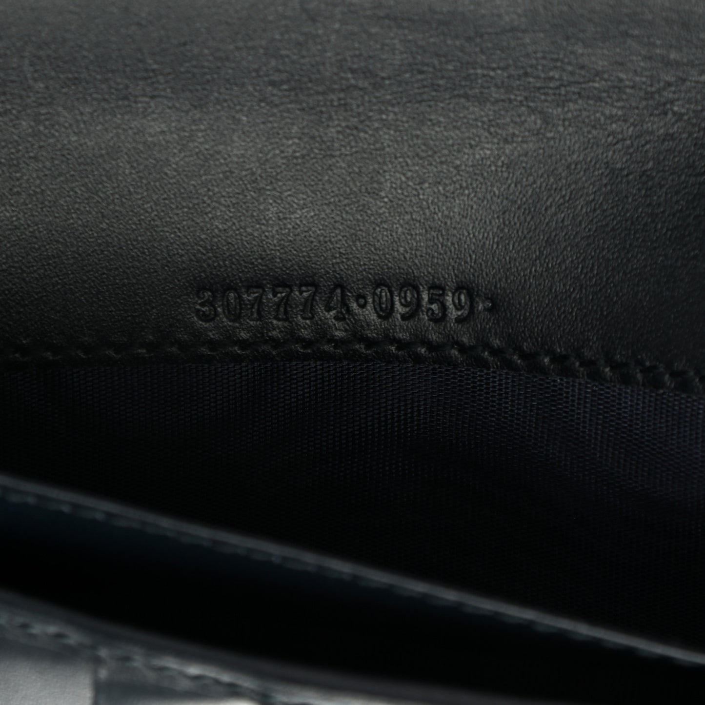 Guccissima Long Wallet Black