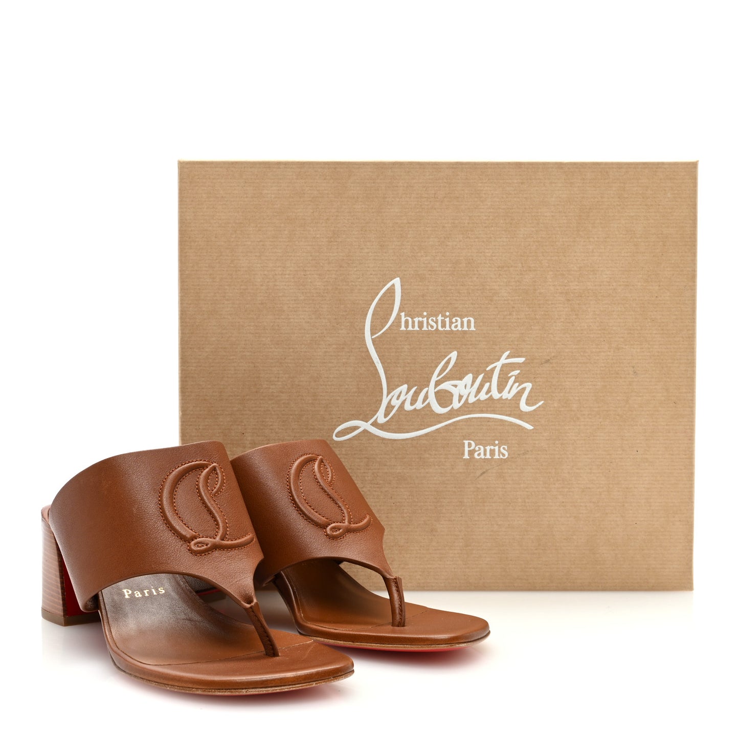 Calfskin CL Tongamule 55 Mule 37 Black