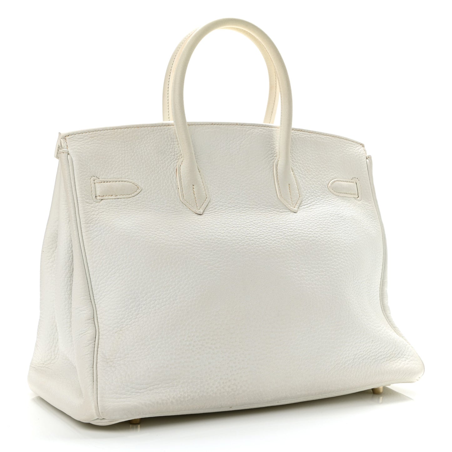 Taurillon Clemence Birkin 35 White