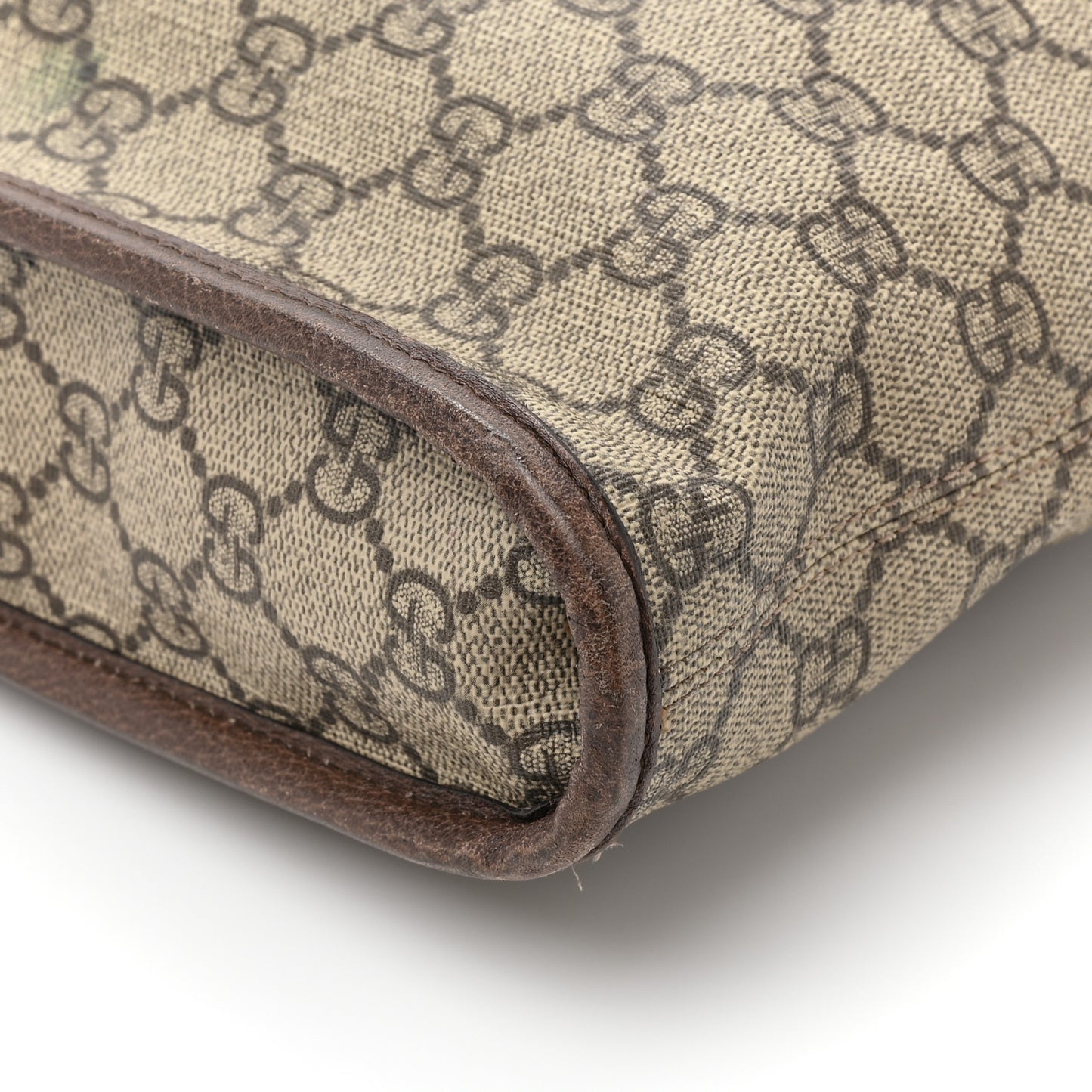 GG Supreme Monogram Large Rajah Chain Tote Beige New Acero