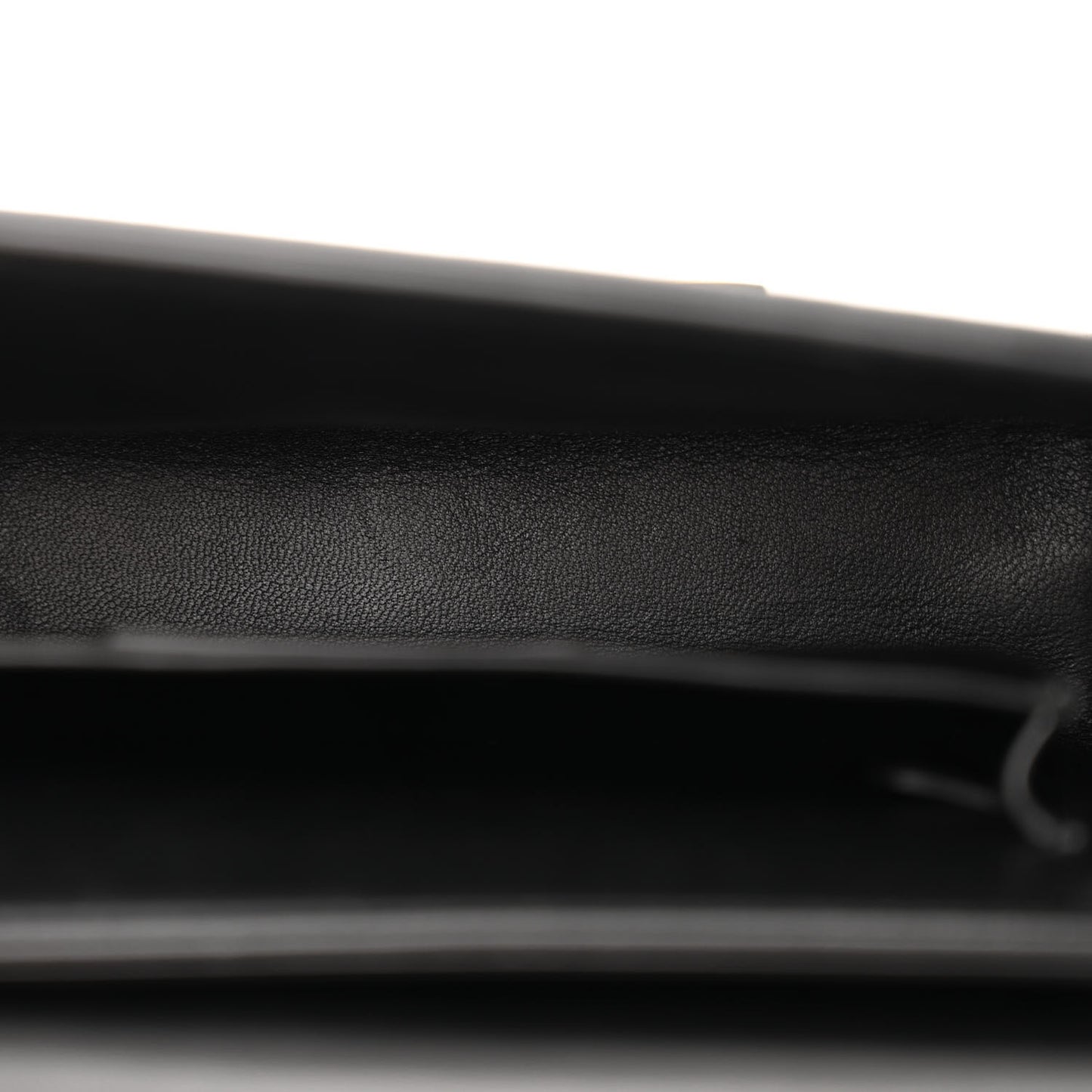 Crackled Lambskin 30 Montaigne Box Bag Black