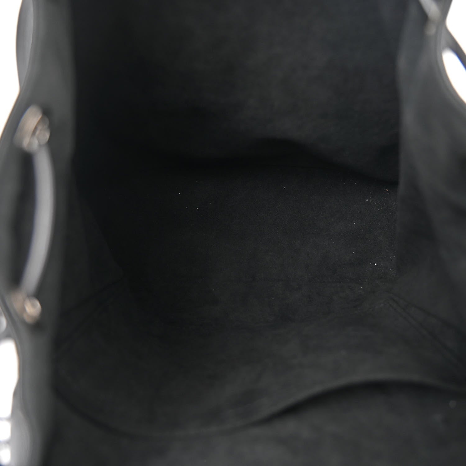 Louis Vuitton Lambskin Monogram Montsouris Vibe PM Black 5 of 10