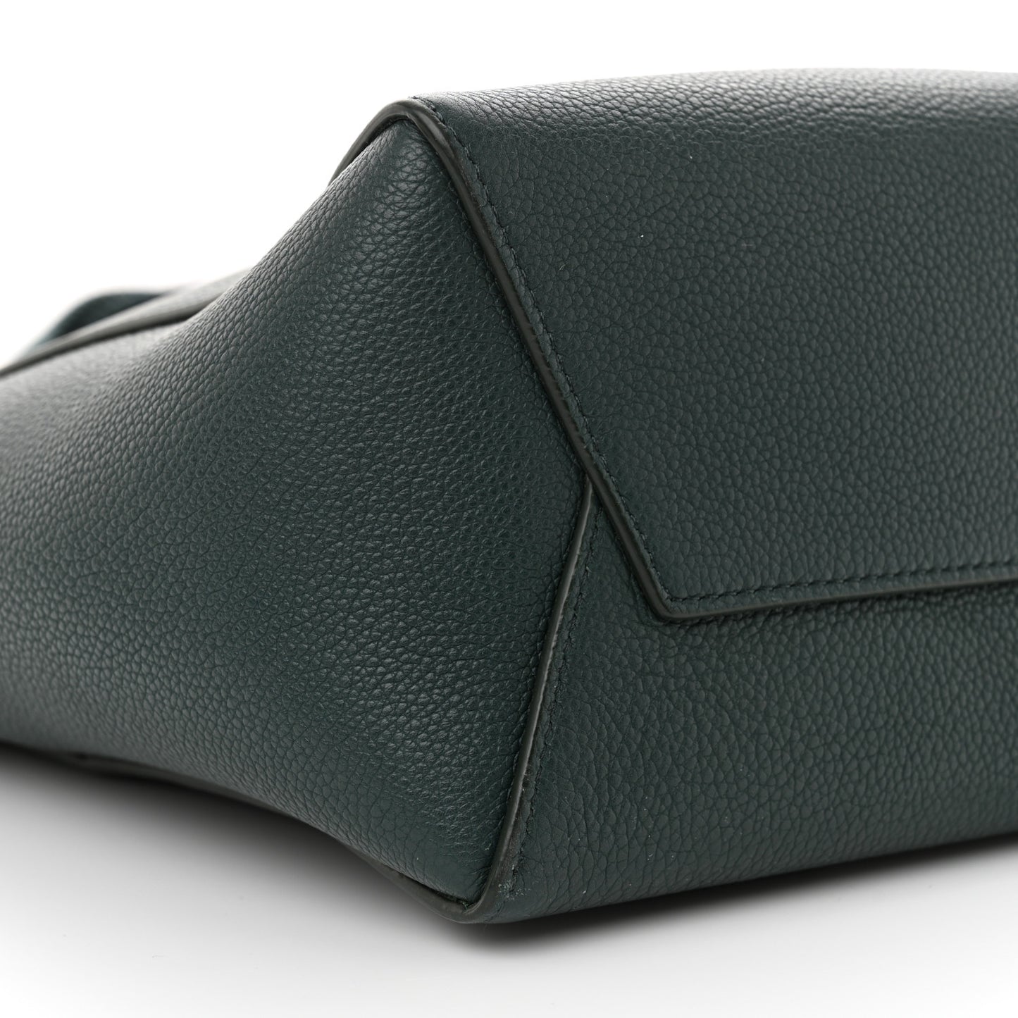 Soft Grained Calfskin Small Sangle Bucket Bag Amazone