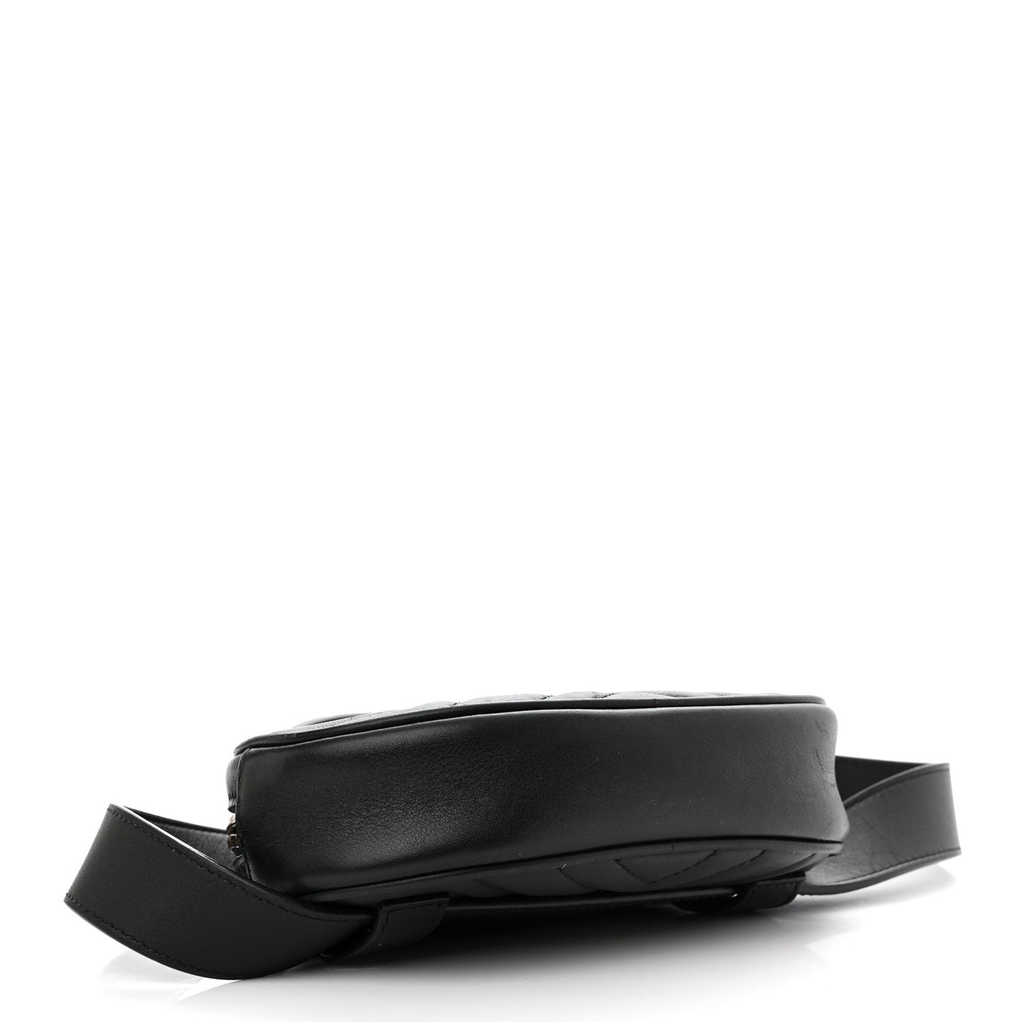 Calfskin Matelasse GG Marmont Belt Bag 85 34 Black