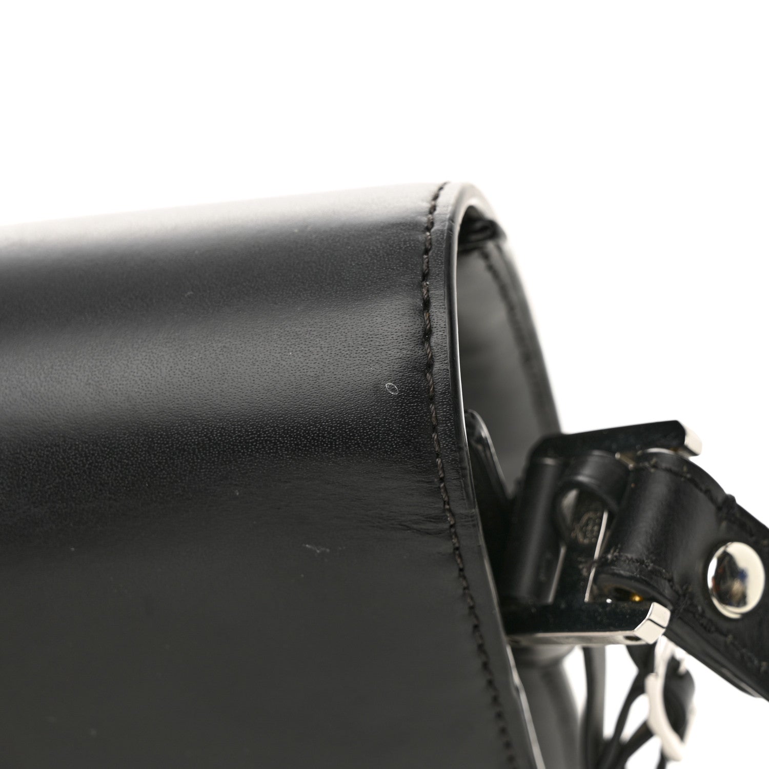 MCM Calfskin Patricia Park Avenue Crossbody Bag Black 14 of 18