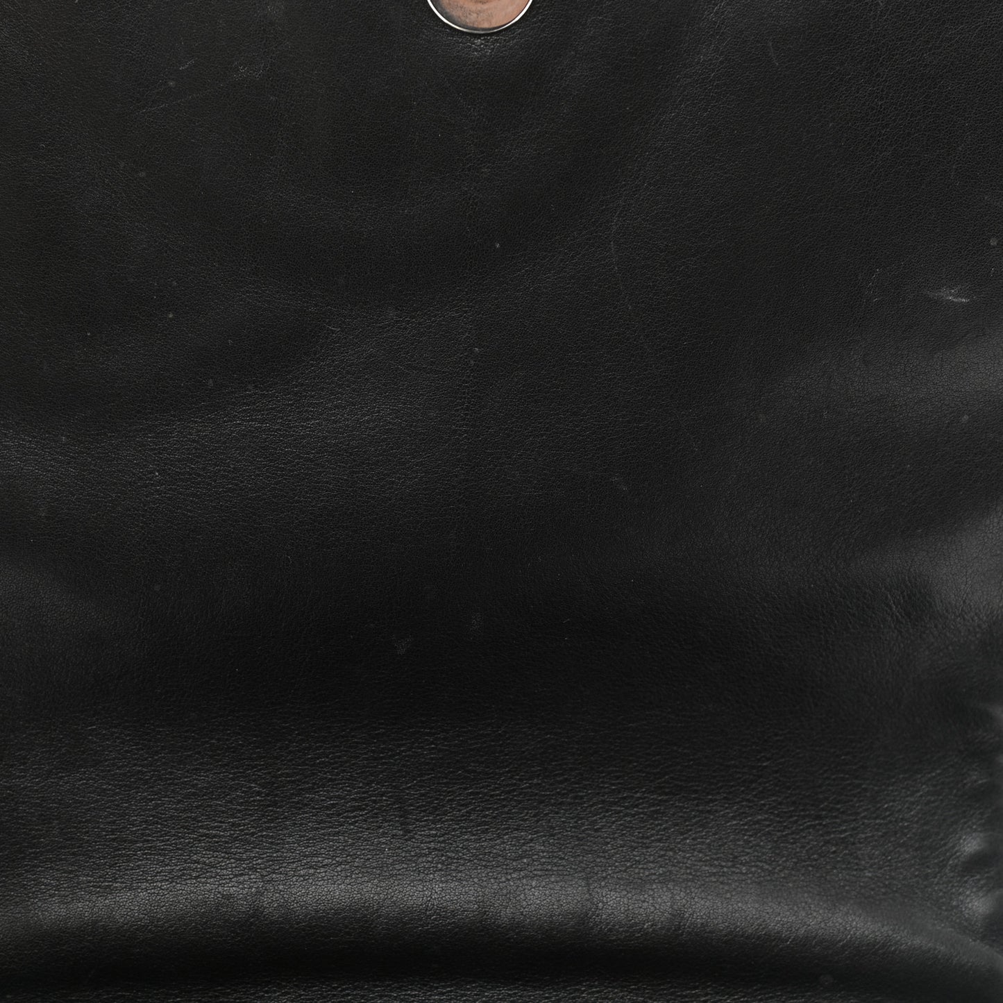 Calfskin Diagonal Ligne Flap Black