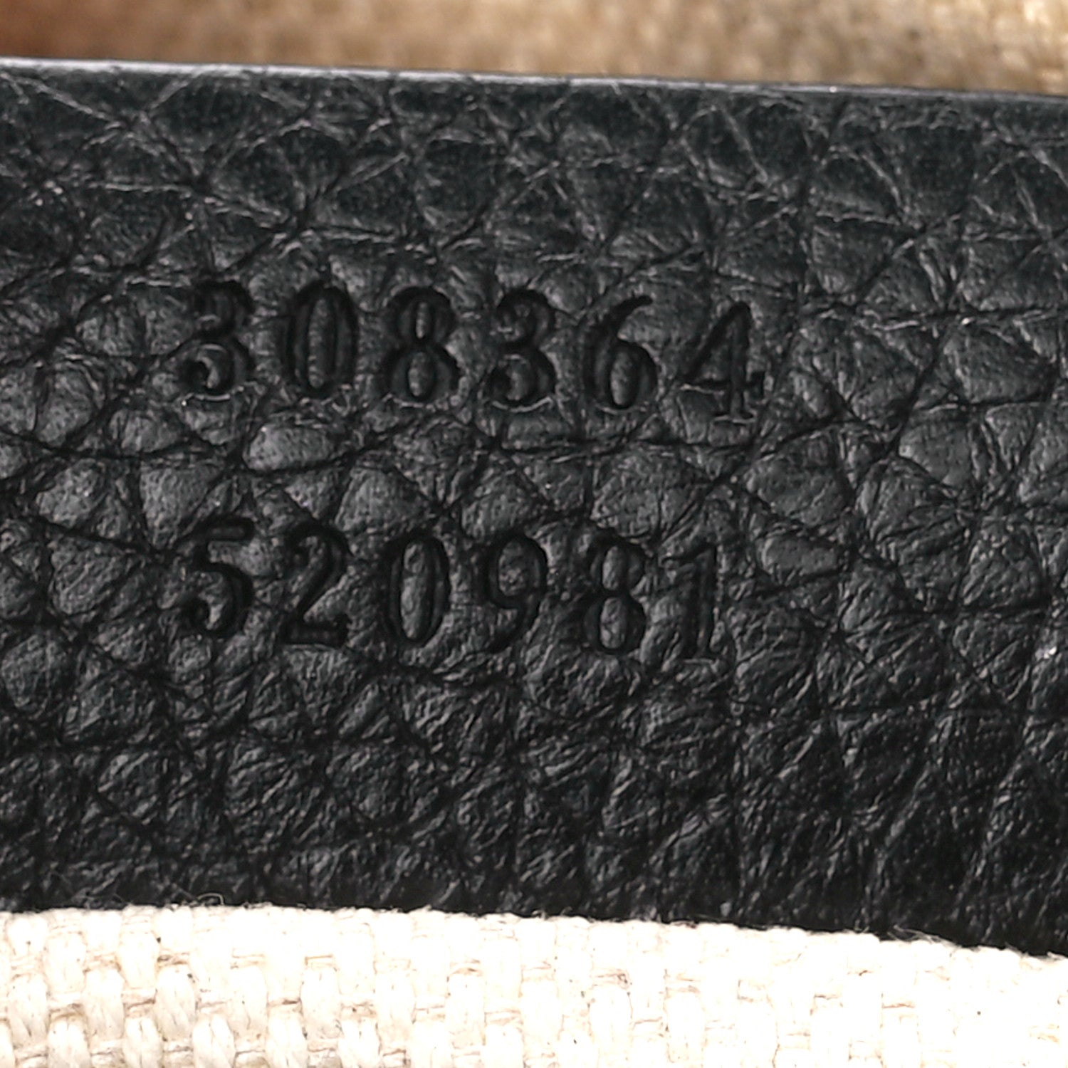 Gucci Pebbled Calfskin Small Soho Disco Bag Black 7 of 13