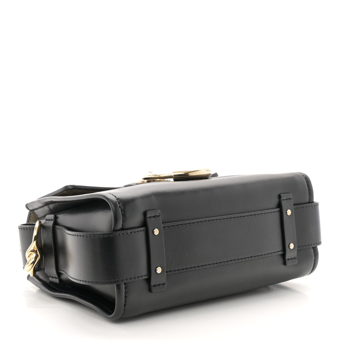 Calfskin Mini Tess Day Bag Black