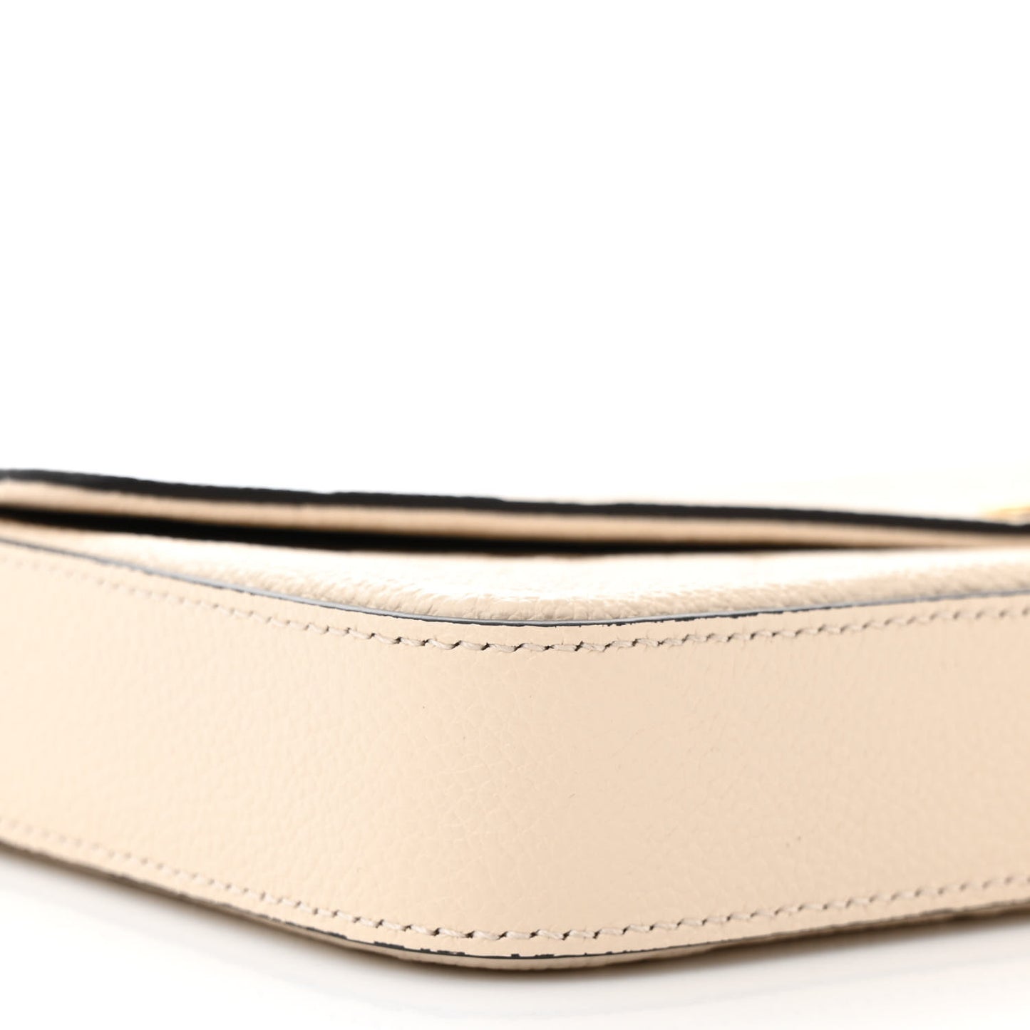 Empreinte Pochette Felicie Chain Wallet Cream