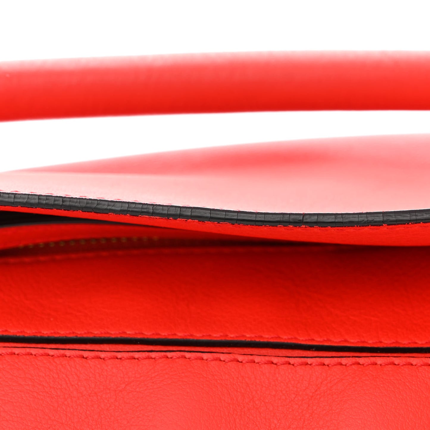 Calfskin Medium Puzzle Bag Scarlet