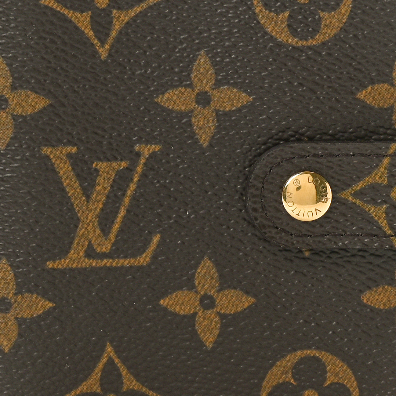 Monogram Compact Zippe Zipped Wallet
