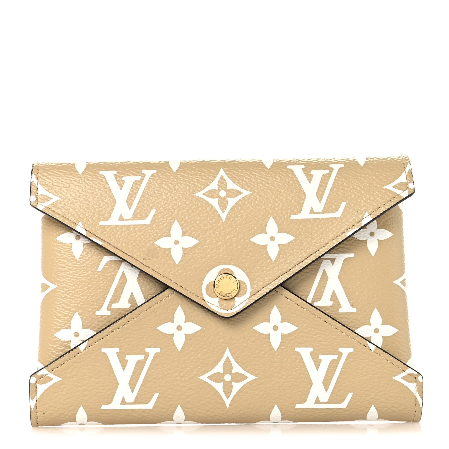 Louis Vuitton Monogram Giant Medium Kirigami Pochette Insert Beige