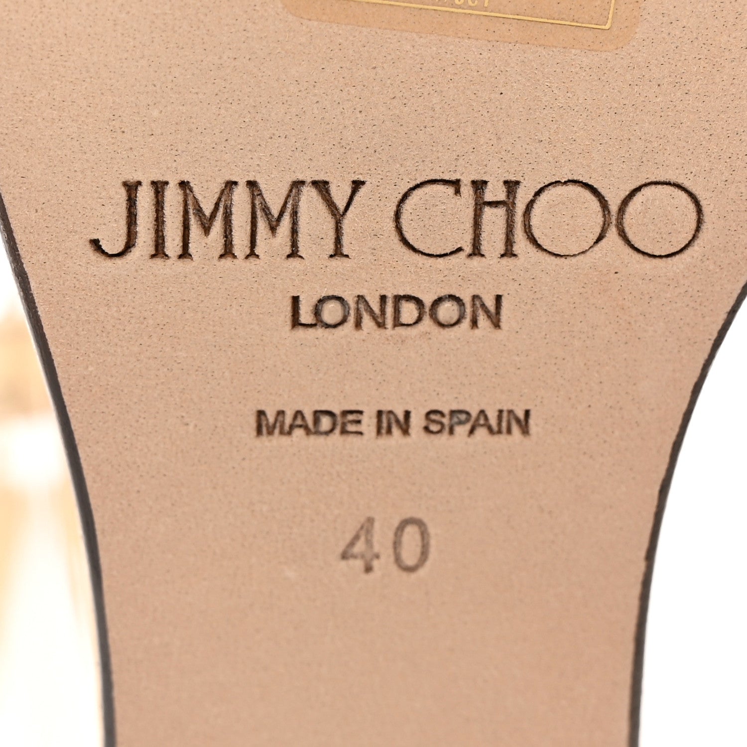 Jimmy Choo Metallic Calfskin Crystal Embellished Bing 120 Wedge 40 Gold 6 of 14