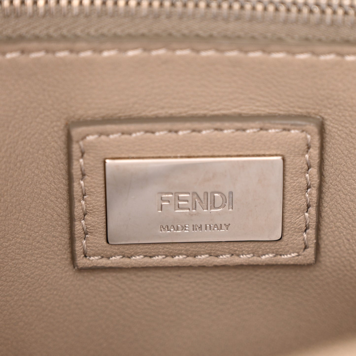 Nappa Mini Peekaboo Iconic Satchel Tortora