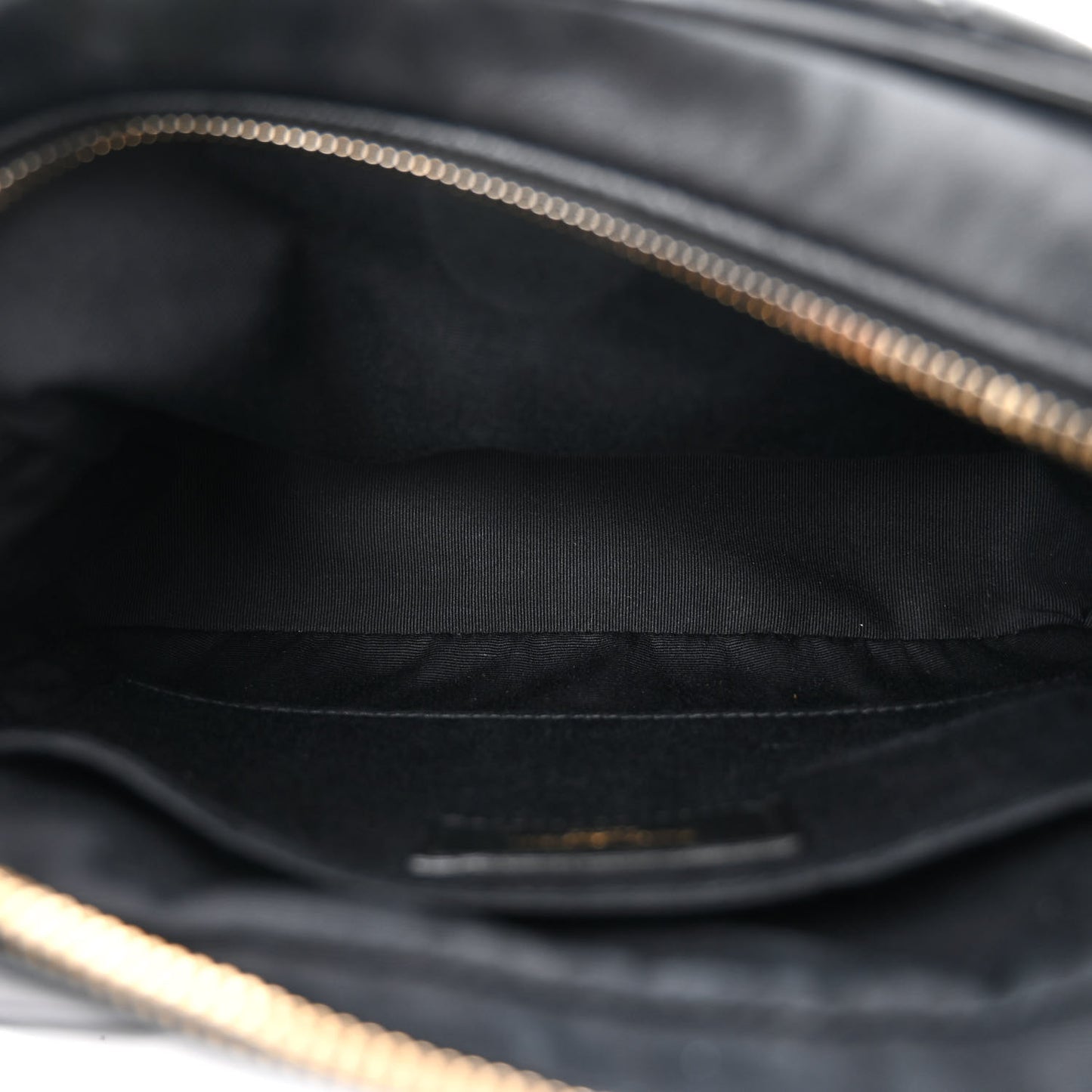 Calfskin Matelasse Monogram Lou Camera Bag Black