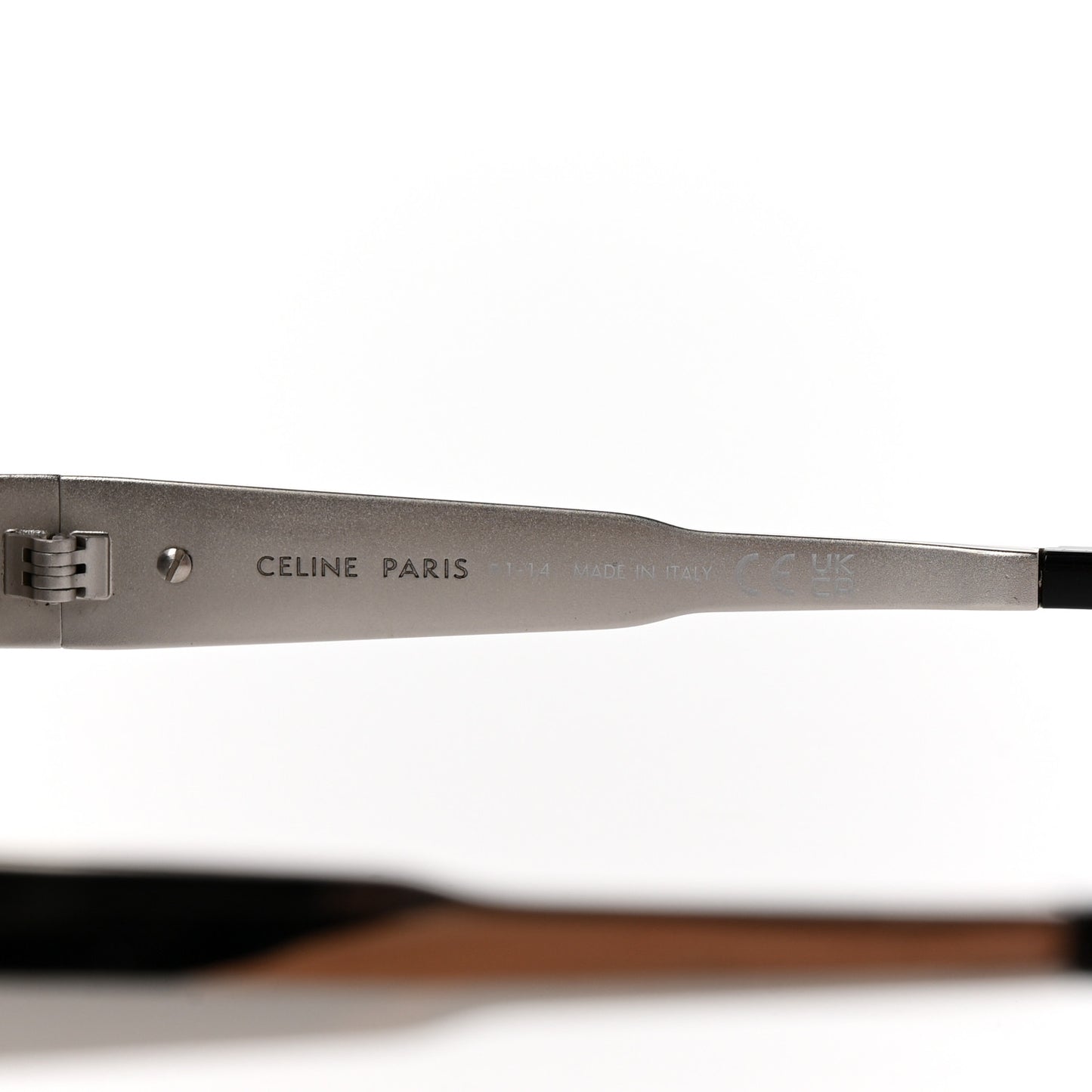Metal Triomphe 01 Sunglasses CL40235U Silver Black