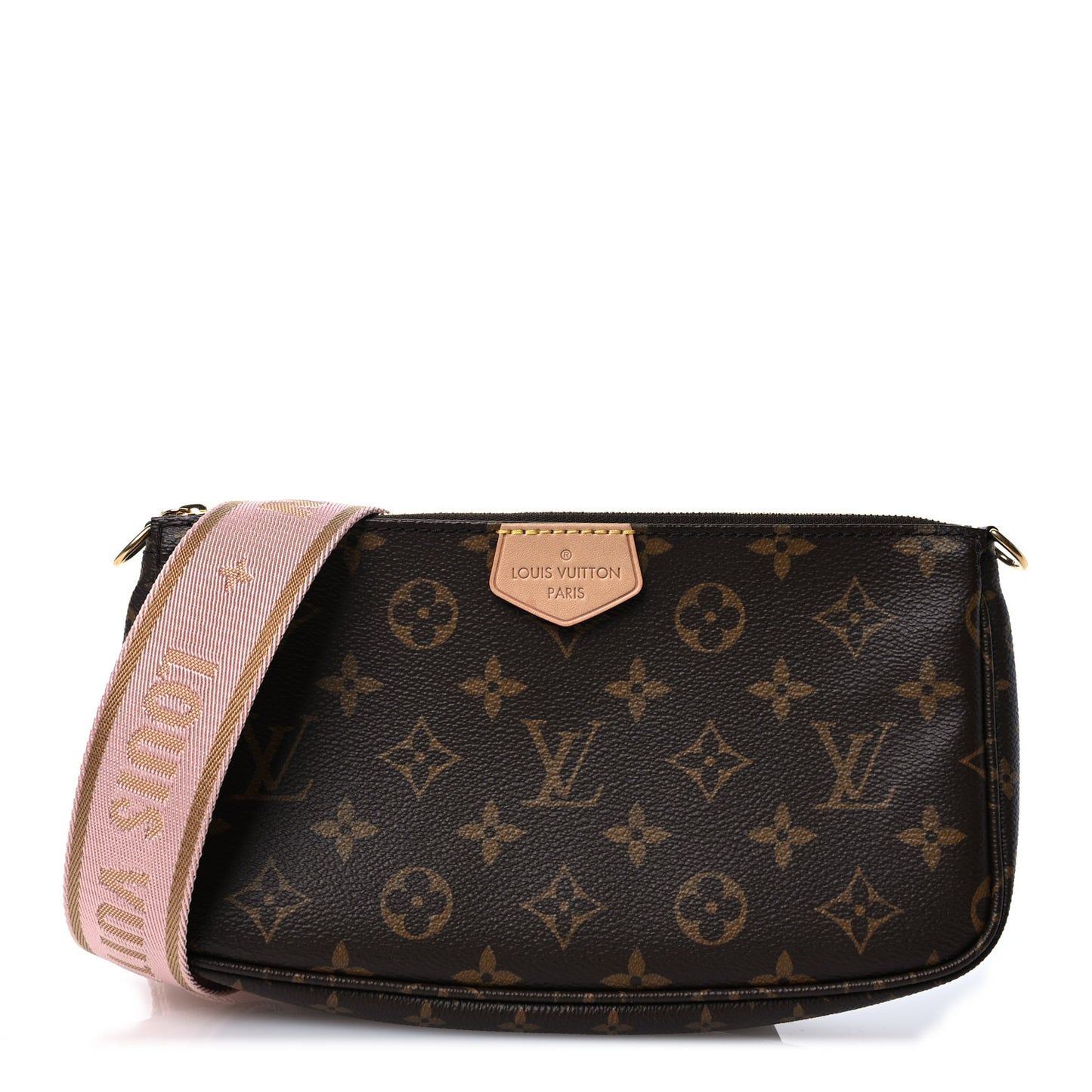 Monogram Multi Pochette Accessories Rose Clair