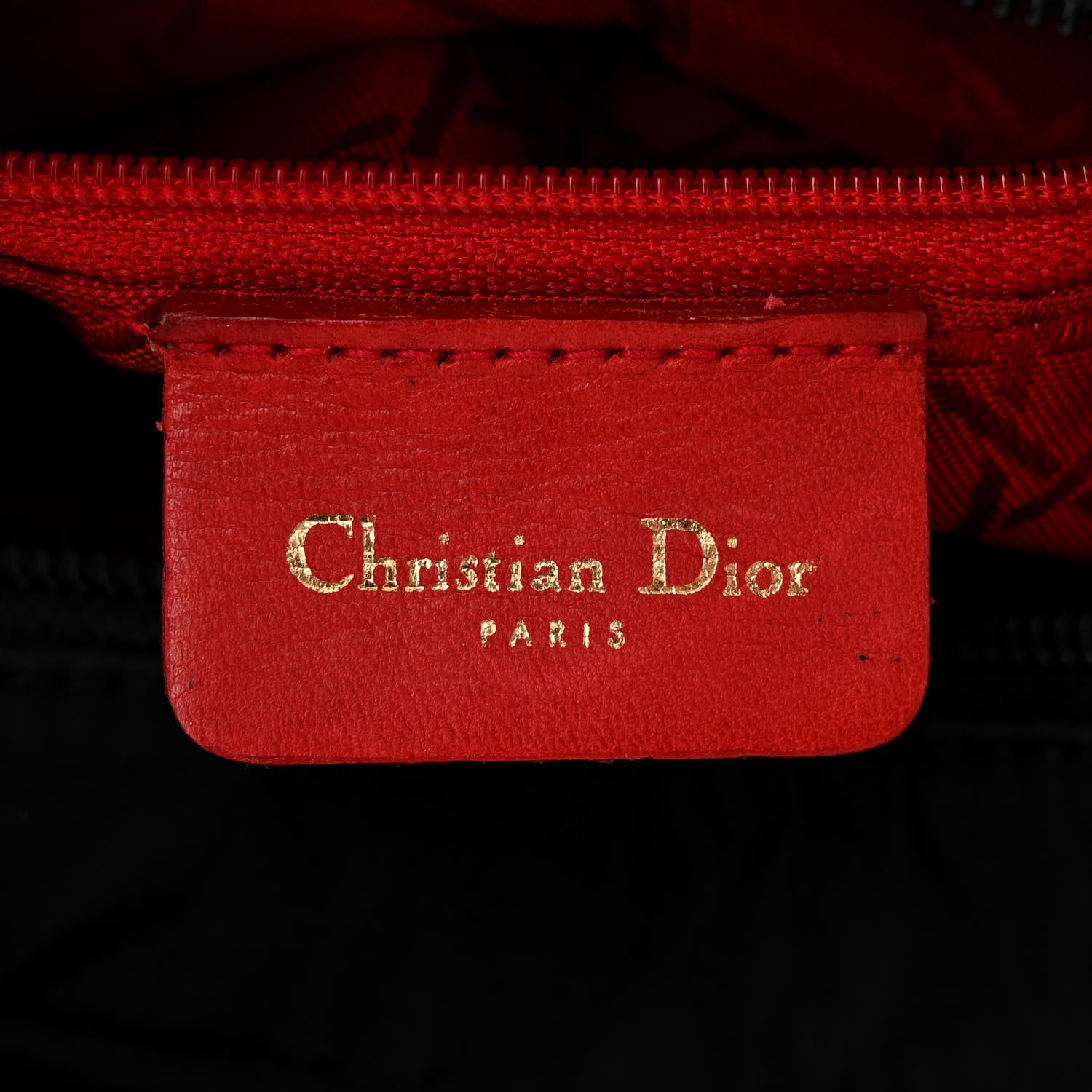 Christian Dior Nylon Cannage Medium Lady Dior Black 6 of 11