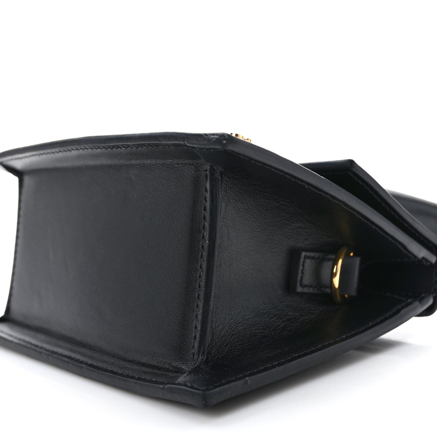 Smooth Calfskin Le Chiquito Moyen Black