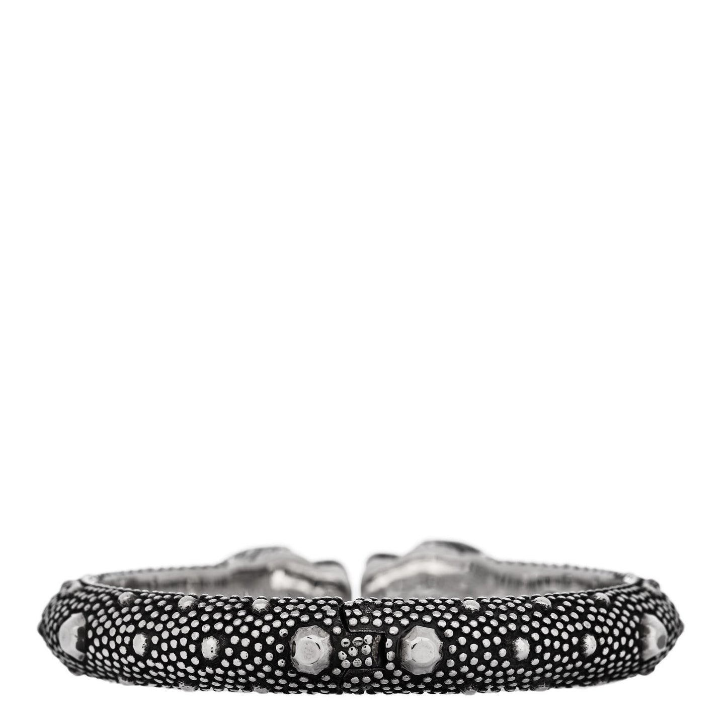 Sterling Silver Le Marche Des Merveilles Tiger Garden Hinge Bracelet