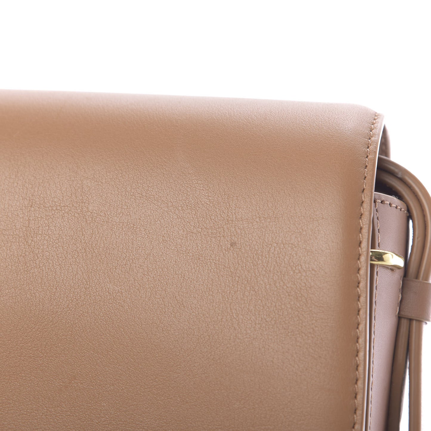 3.1 Calfskin Alix Saddle Crossbody Bag Tan