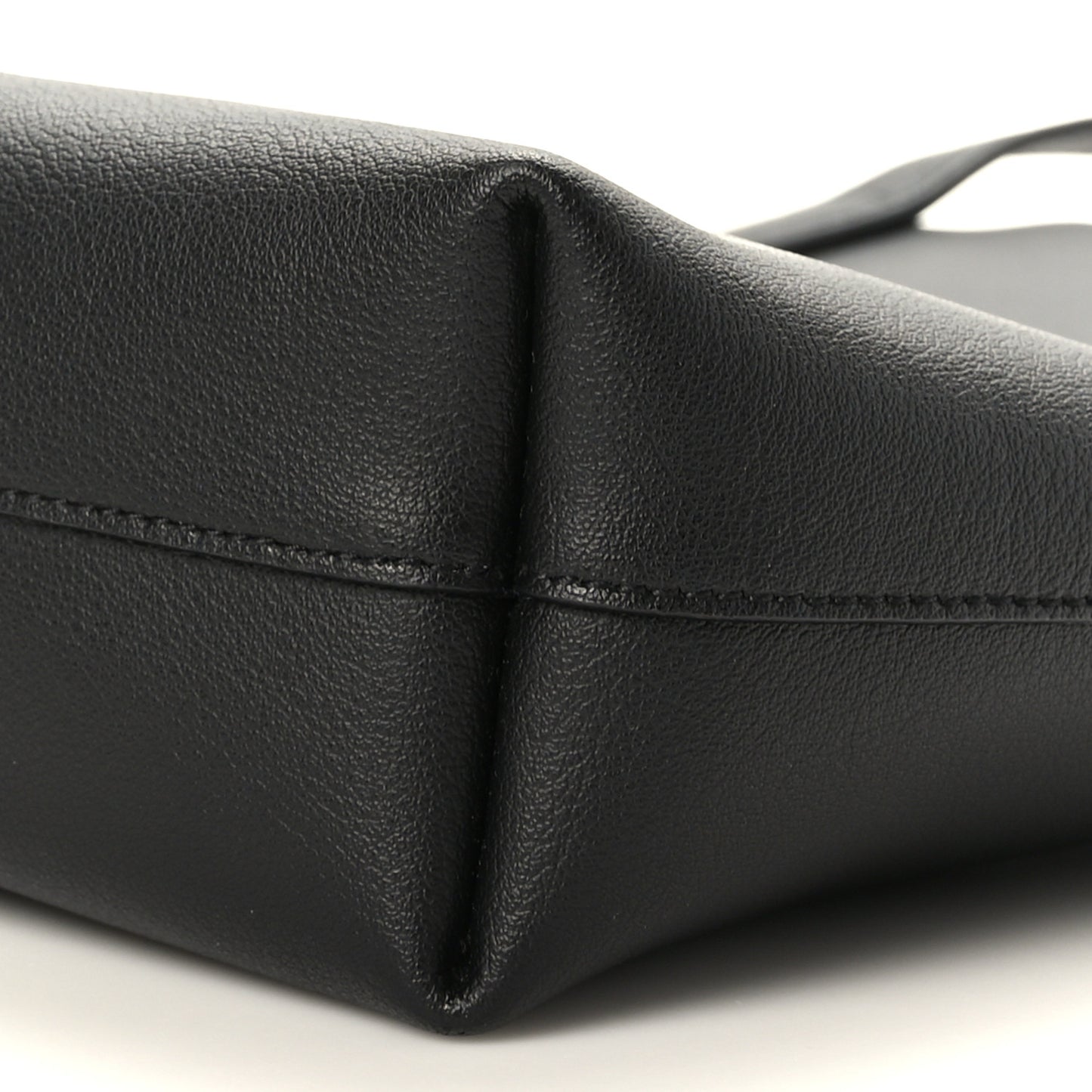Calfskin Toy Shopping Tote Black