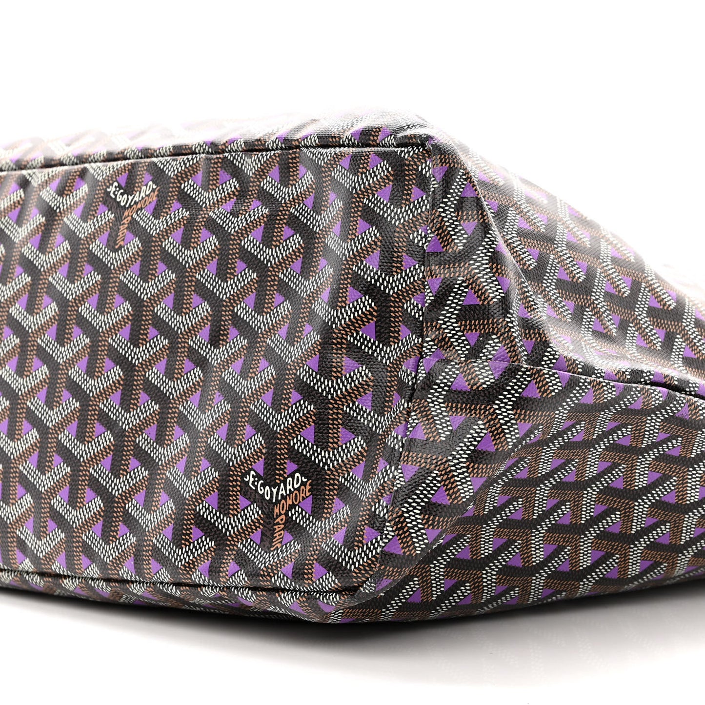 Goyardine Saint Louis Claire Voie PM Black Violet
